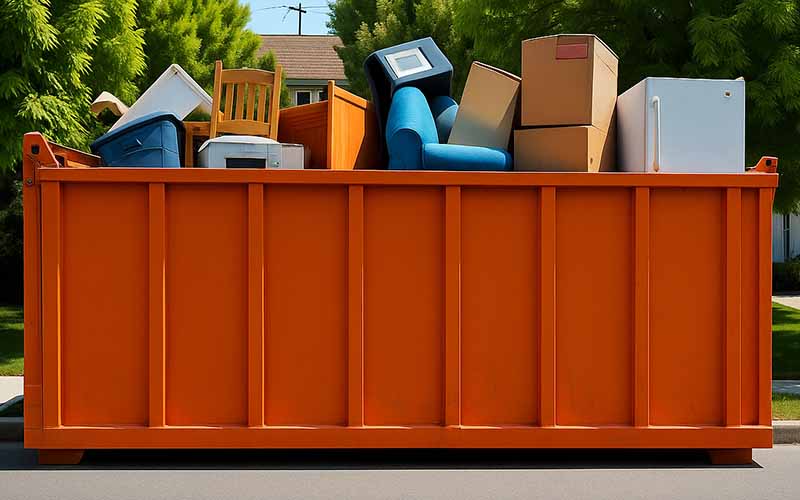 Benne tout-venant disponible à Linars (16730) - Location bennes professionnelle - Debarreo