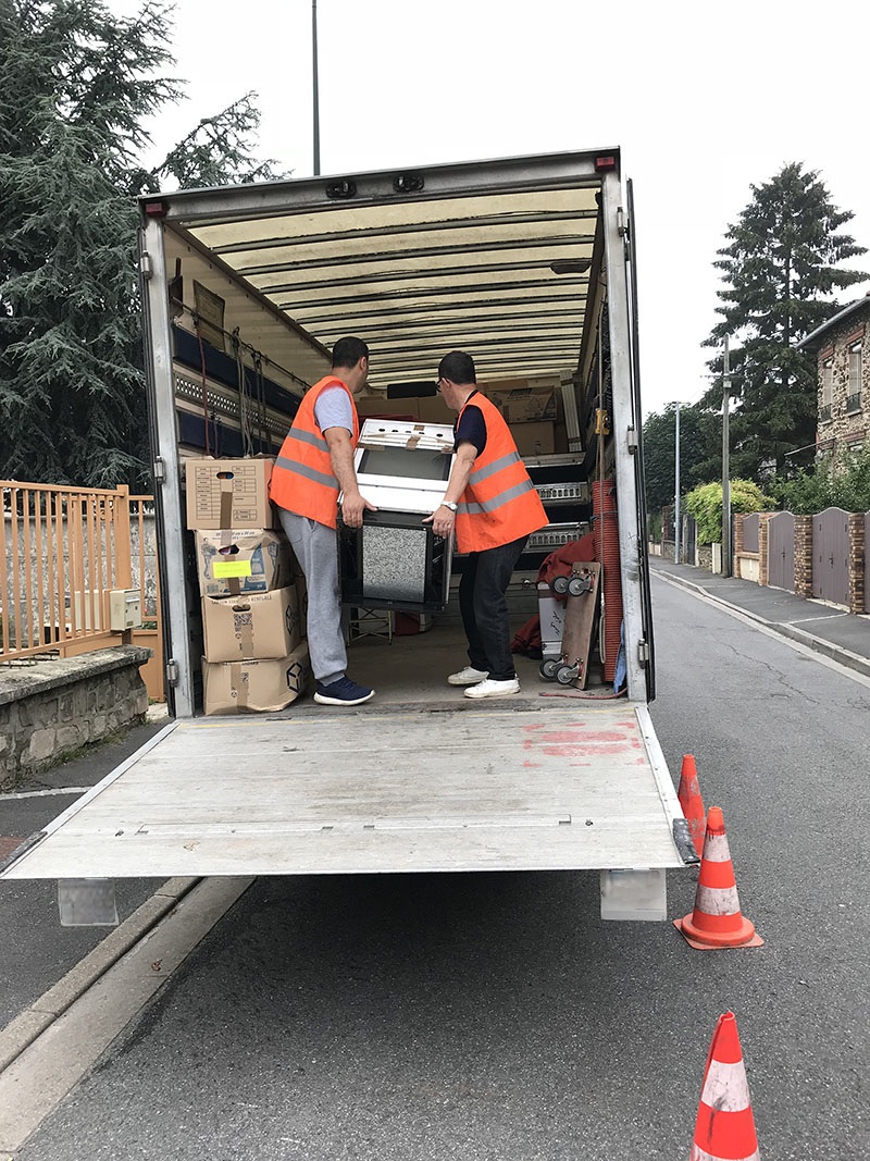 Processus de débarras professionnel