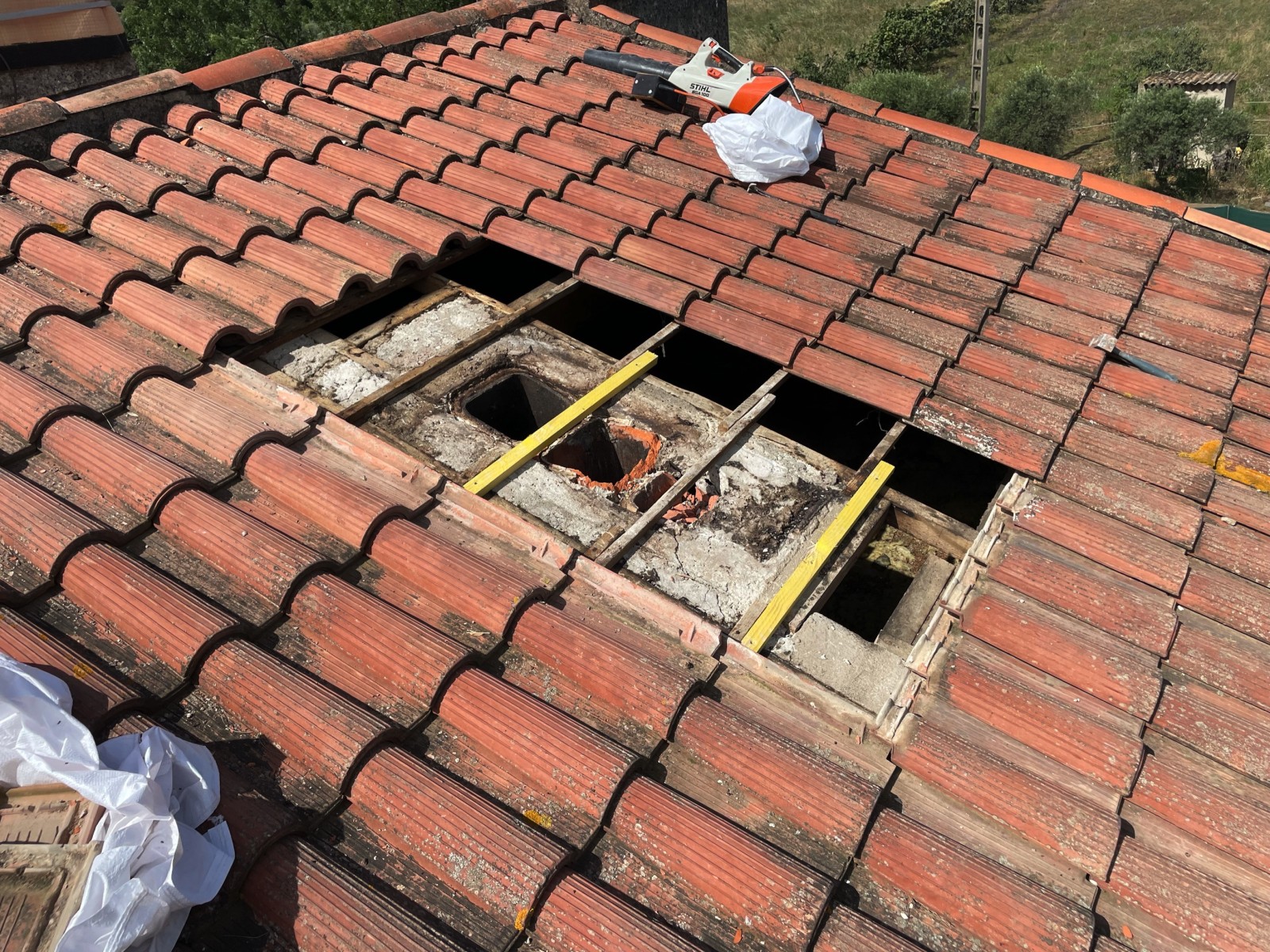 Réparation de toiture